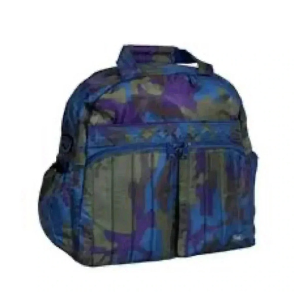 Lug Boxer Overnight Bag - BLUE Camo Multi - LIKE NEW - Picture 8 of 8